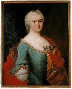 unknow artist Portrait of Luise Gottsched (Gottschedin) (1713-1762), German poet France oil painting artist